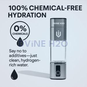 Hyperhydrogen Water Bottle Gravity Grey