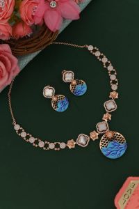 Sliver  Necklace Set