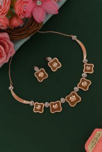 Sliver  Necklace Set