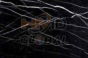 Black Markana Polished Marble Slab