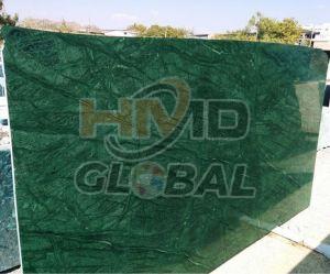 Polished Green Marble Slab