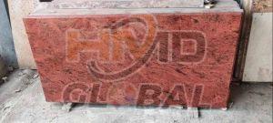 Red Multicolor Granite Slab