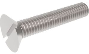 Countersunk Slot Machine Screw