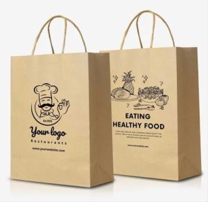 Customized Paper Bag with Logo Print