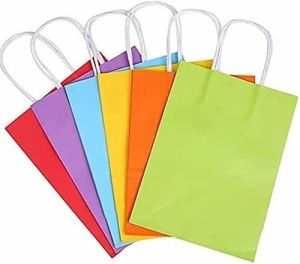 Small Plain Colored Paper Bag