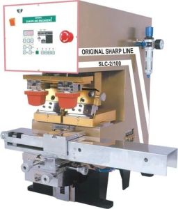 Multi Color Open Ink Well Pad Printing Machine