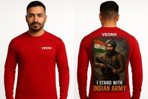 Veonx Full Sleeve Sports T-Shirt