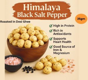 Himalaya Black Salt Pepper Roasted Makhana