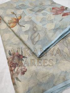 Ladies Printed Silk Saree