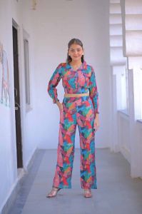 Button Bobin Cotton Women Co Ord Set