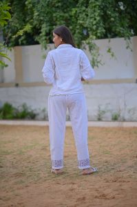 Three Piece Button Women Co Ord Set