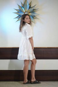 Lace Short Boho Dress
