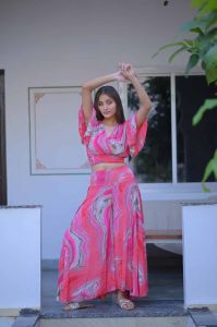 Bobin Top Umbrella Pajama Women Co Ord Set