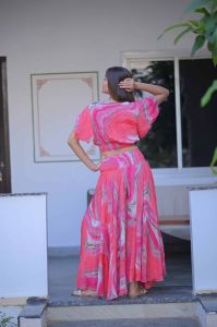 Bobin Top Umbrella Pajama Women Co Ord Set