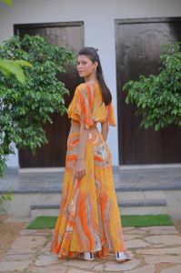Bobin Top Silk Women Co Ord Set
