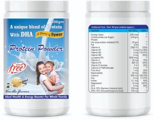 DHA Vanilla Protein Powder