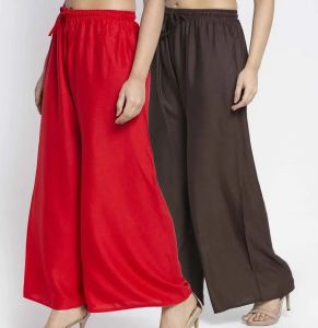 Ladies Plain Palazzo Pants