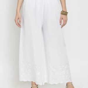 Ladies Pleated Palazzo Pants