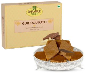 400gm Gur Kaju Katli