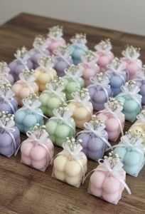 Bubble Cube Mold Wax Candle