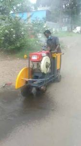 13 HP Concrete Groove Cutting Machine