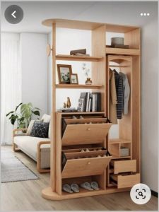 Modular Wardrobe Bookshelf Combo Storage Unit