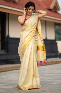 Ladies Designer Pochampally Ikkat Silk Saree