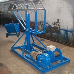 Mild Steel Monkey Hoist Lifting Machine