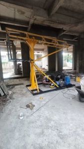 Mild Steel Monkey Hoist Lifting Machine