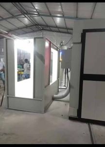 Quick Color Change Powder Coating Booth