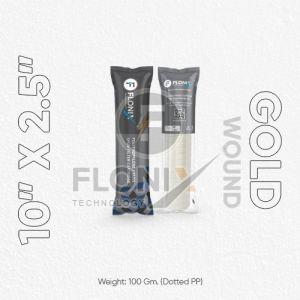 10 X 2.5 Inch Dia Wound Gold RO Spun Filter Cartridge