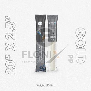 20 X 2.5 Inch Dia Gold RO Spun Filter Cartridge