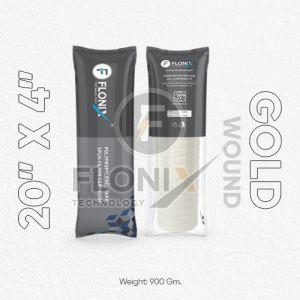 20 X 4 Inch Dia Wound Gold RO Spun Filter Cartridge