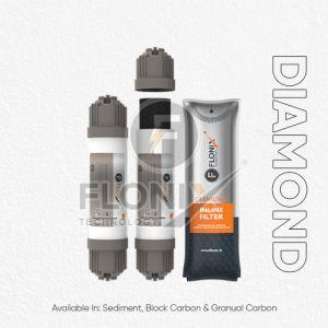 Inline Diamond Sediment Water Filter Cartridge