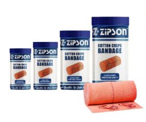 Zipson Elastic Support Cotton Crepe Bandage