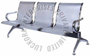 Stainless Steel PC Waiting Chair