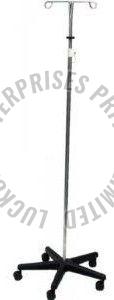 Stainless Steel Saline IV Stand