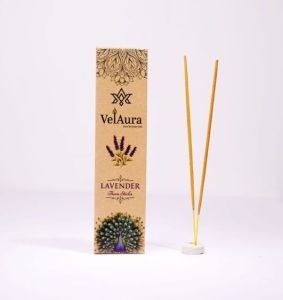 VelAura Lavender Floral Incense Sticks Kraft Box