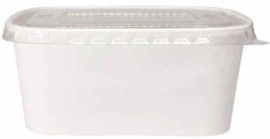 500ml White Paper Carnival Food Box