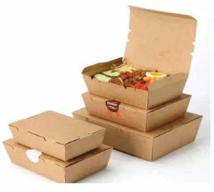 750ml Kraft Paper Ipl Lunch Box