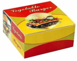 Large Kraft Paper Burger Box