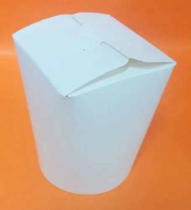 White Paper Noodle Packing Box