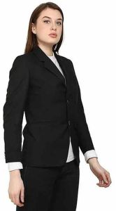 Classic Women Black Waitress Blazer