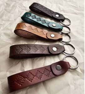 Durable Genuine Leather Key Chain
