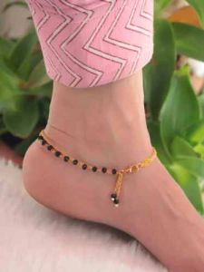 Women Classic Multi Layer Beaded Anklet