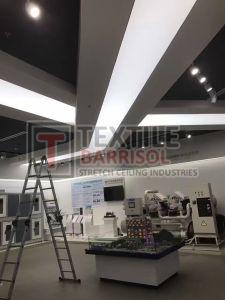 Textile Office Stretch Ceiling