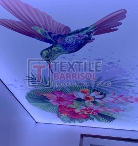 Textile Showroom Stretch Ceiling