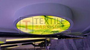 Textile Office Stretch Ceiling