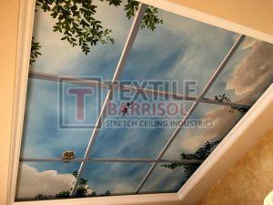 Textile Showroom Stretch Ceiling