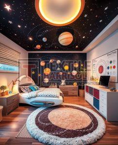 Textile Kids Room Stretch Ceiling
